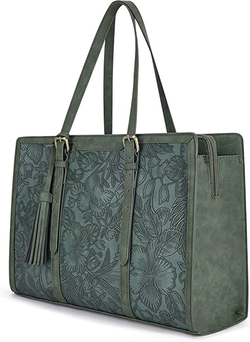 Large capacity pu tote bag