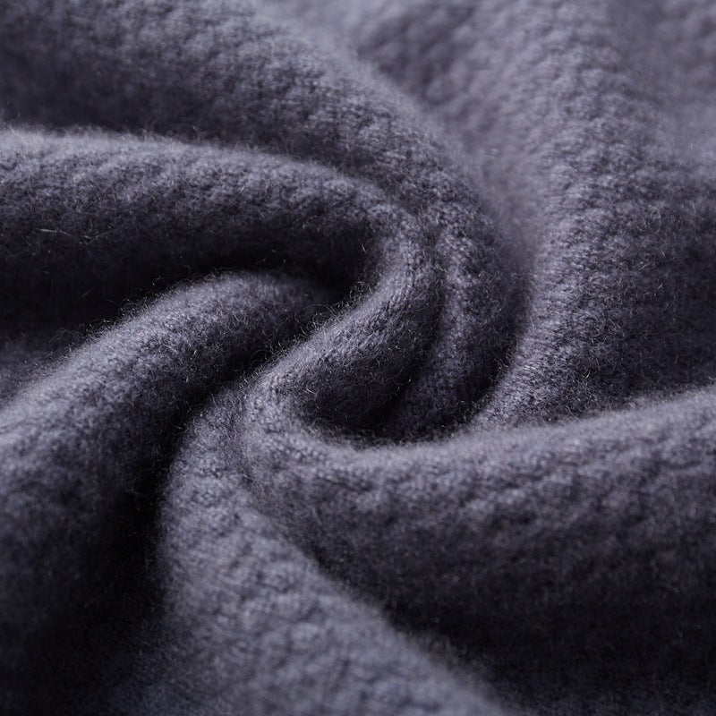 Herre EfterårVinter Business Casual Rundhalset Kashmir Sweater