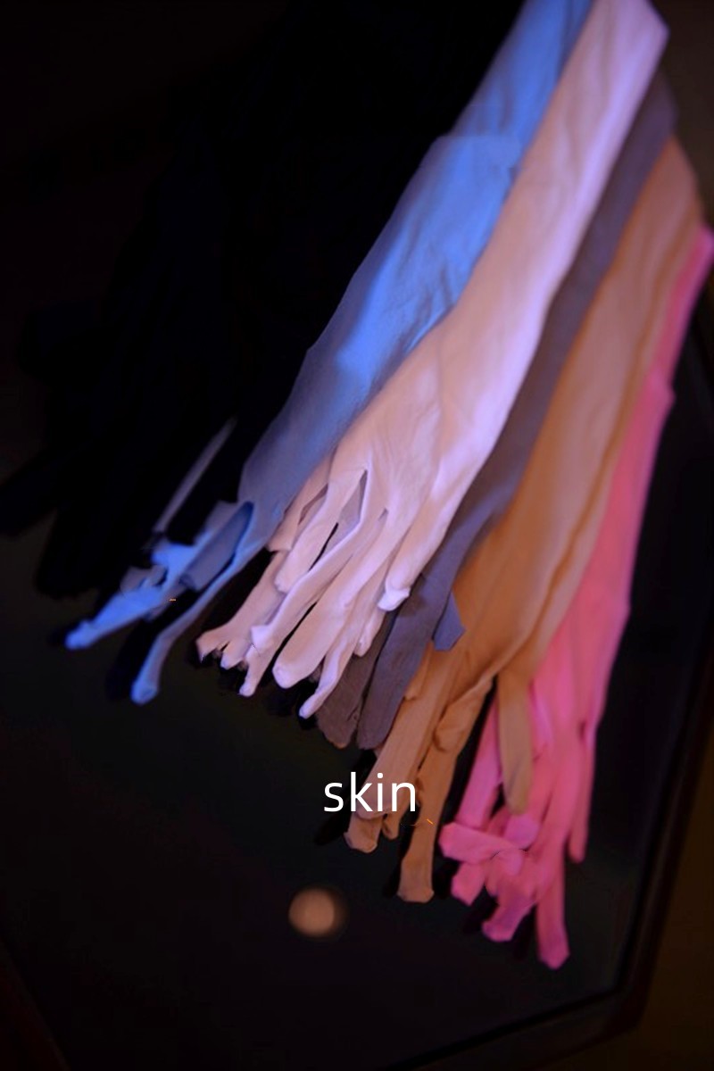 Thin Five-finger Stockings Gloves Seamless Anti-snagging