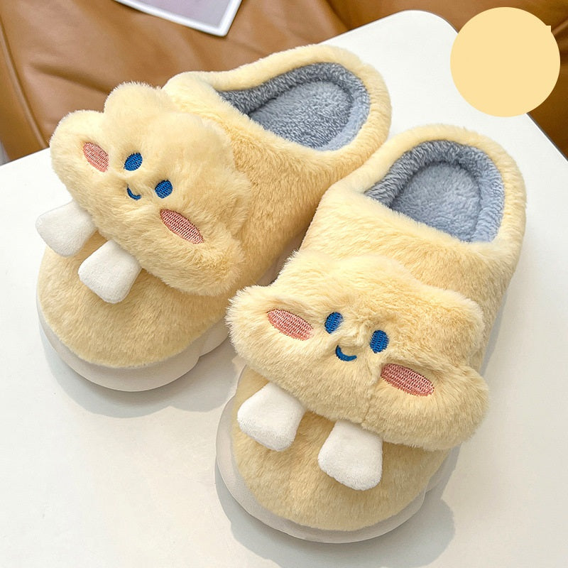 Cute Indoor Home Non-slip Thick Bottom Plush Cotton Mop