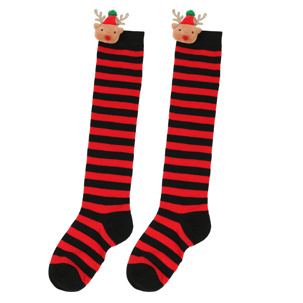 Children Christmas Stockings David's Deer Doll Medium And Large Children