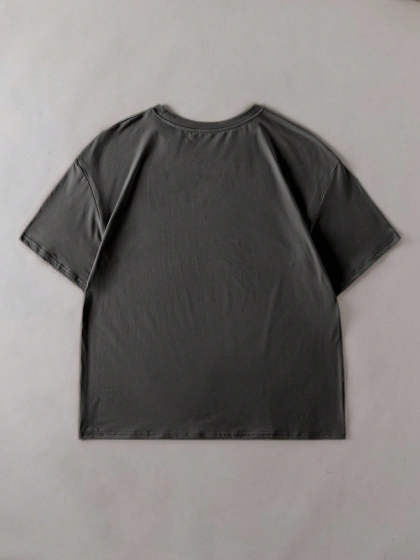 Summer Loose Short Sleeves T-shirt Men's And Women's Round Neck
