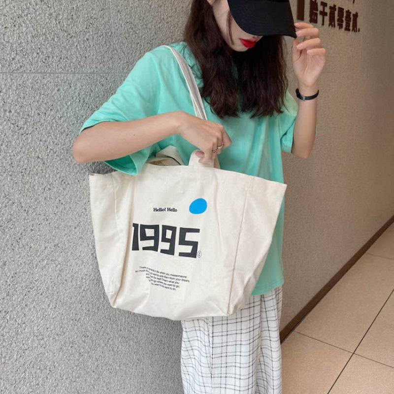 Men And Women's One-shoulder Portable Large Capacity School Bag