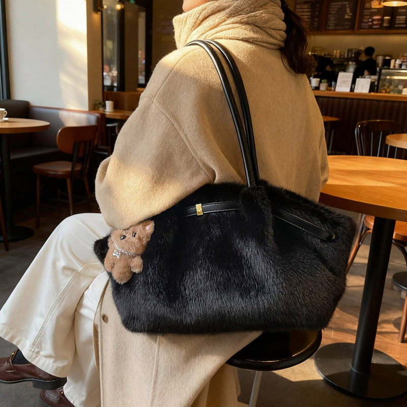Simple Versatile Single-shoulder Tote Bag