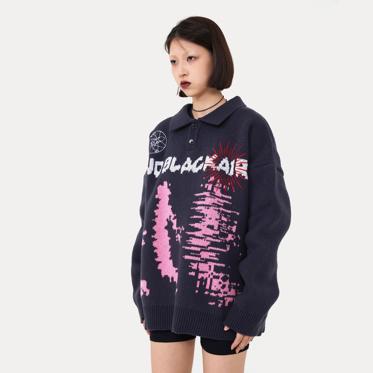 Street Loose Casual Sweater Long Sleeve Fashion