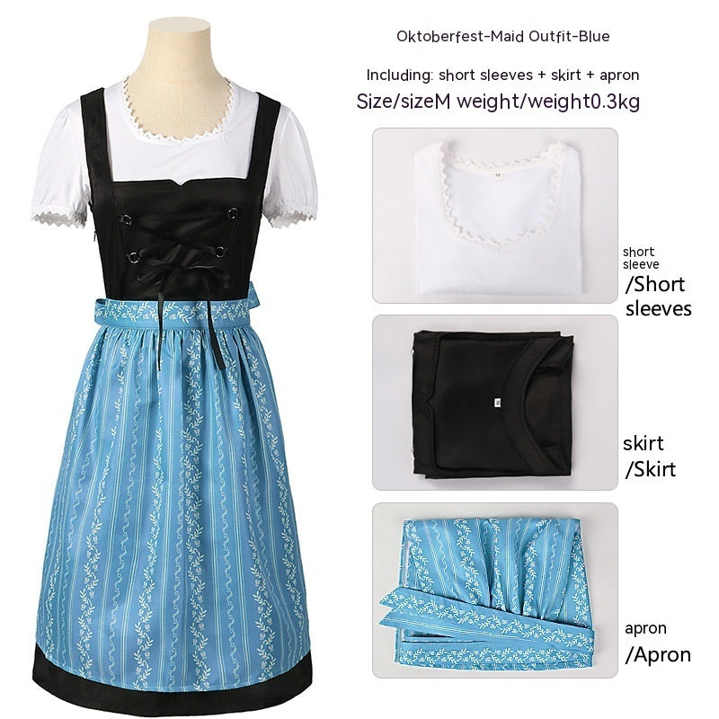 Suspender Suit Bavarian Women's Clothing