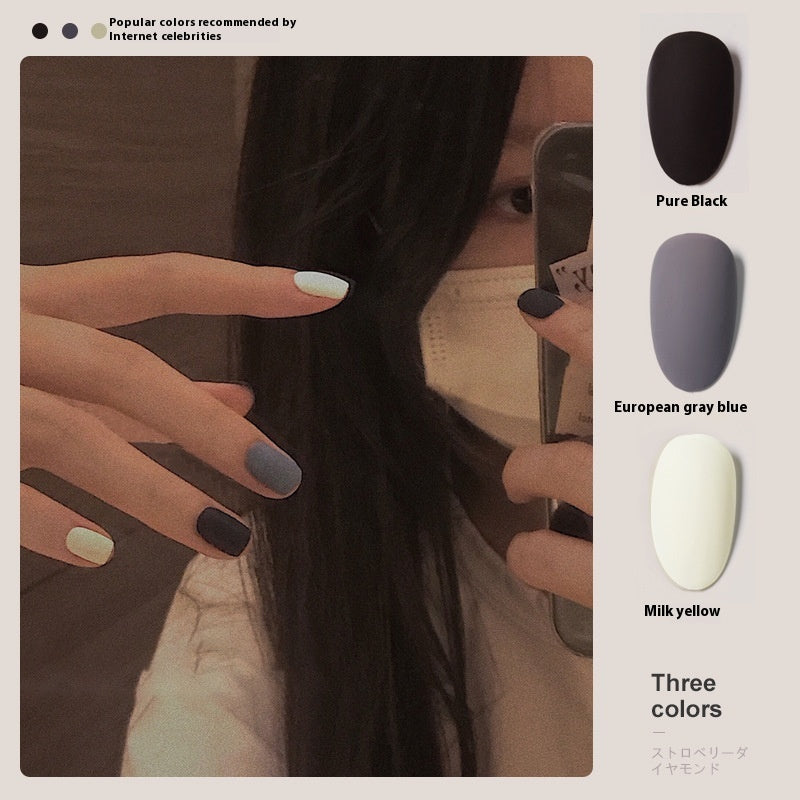 Women's Three-color New Ice Jelly Nude Color Gel Nail Polish Suit