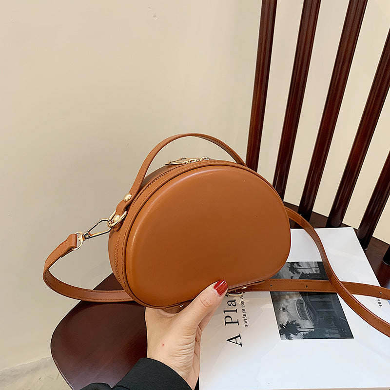 Hand-held Shell Bag All-match Texture Messenger Small Bag