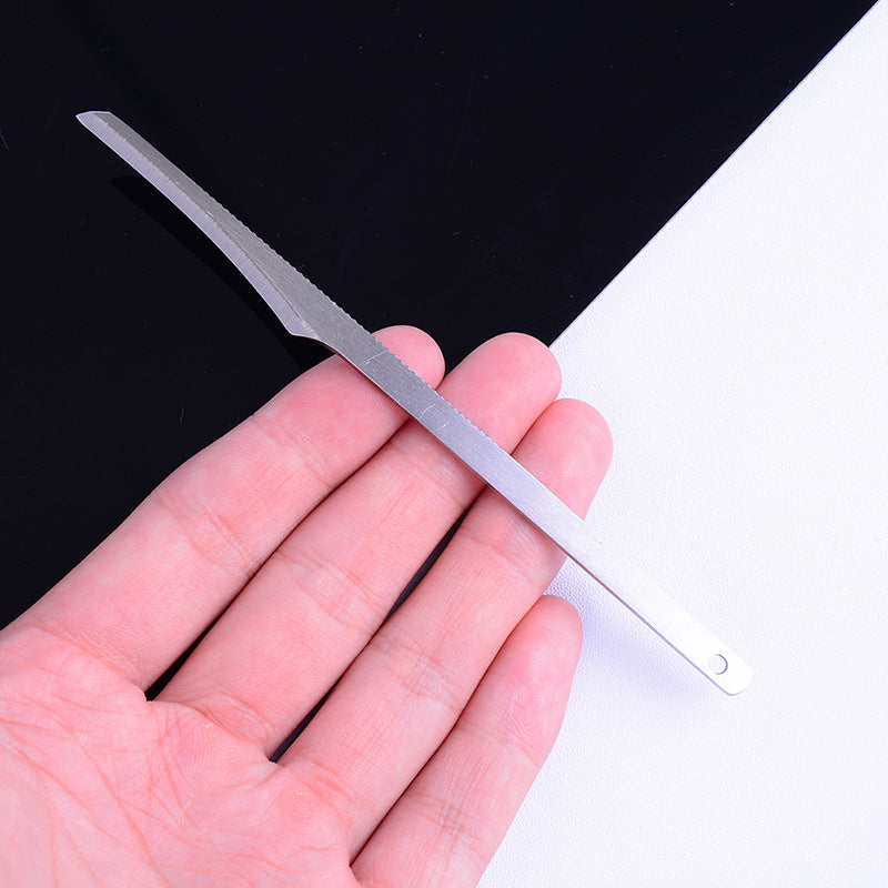 Stainless Steel Beauty Manicure Flat Pedicure Spatula