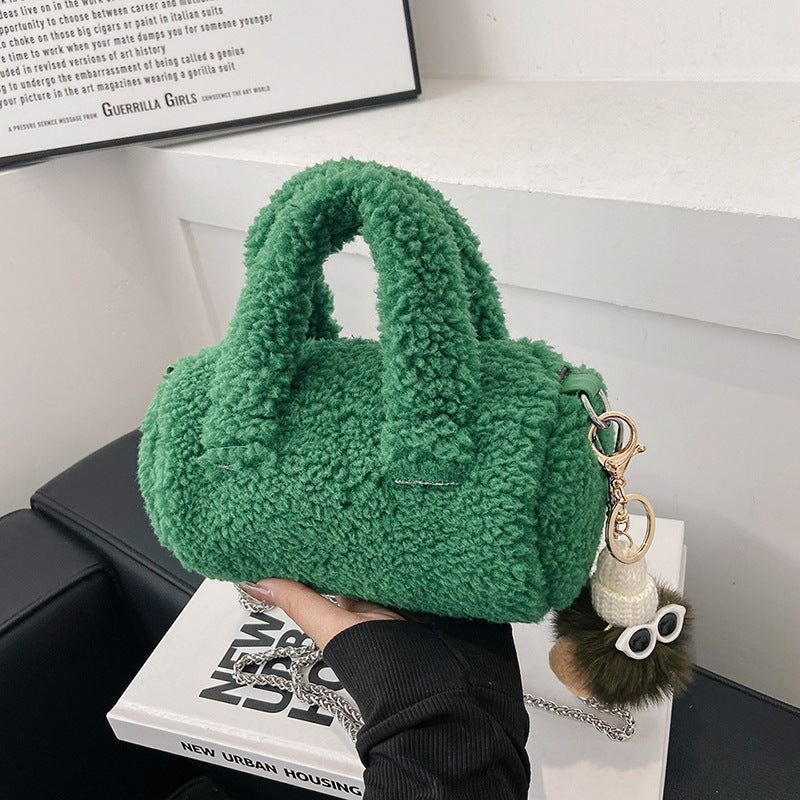 Versatile One Shoulder Messenger Bag Lovely Pillow Bag