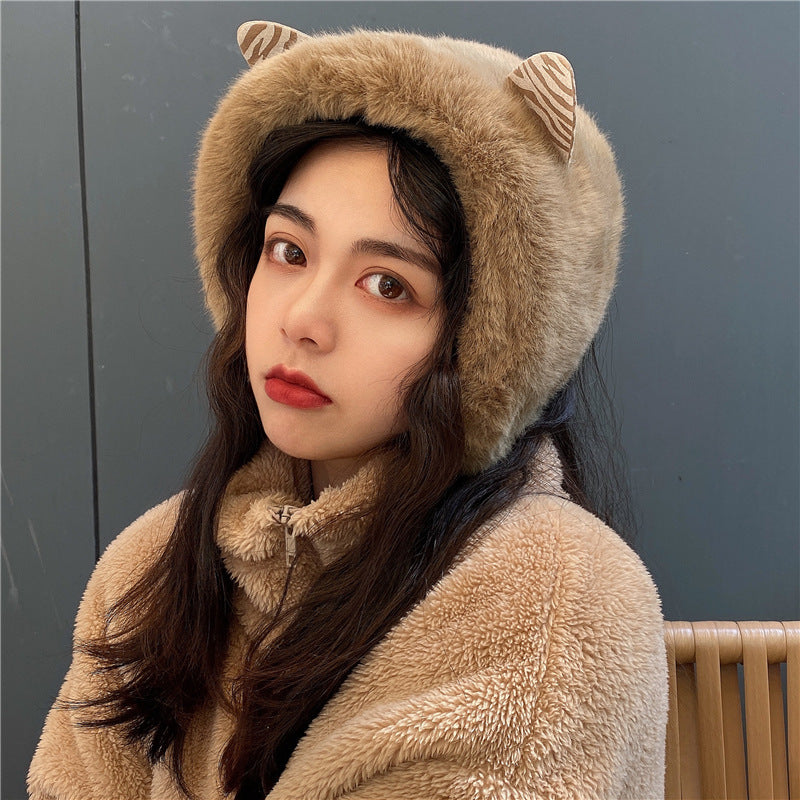 Cute And Thick High-value Cat Ears With Ear Cover