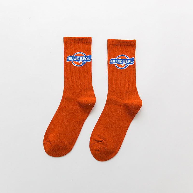 Men's Sweat-absorbent Breathable Basketball Long Socks