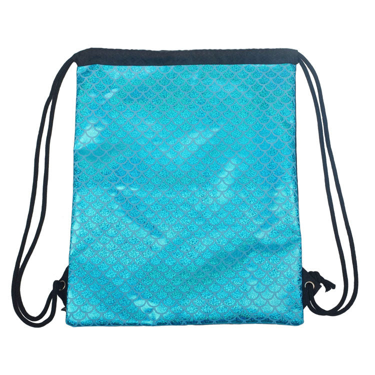 Sequins Drawstring Backpack Outdoor Medium Soft