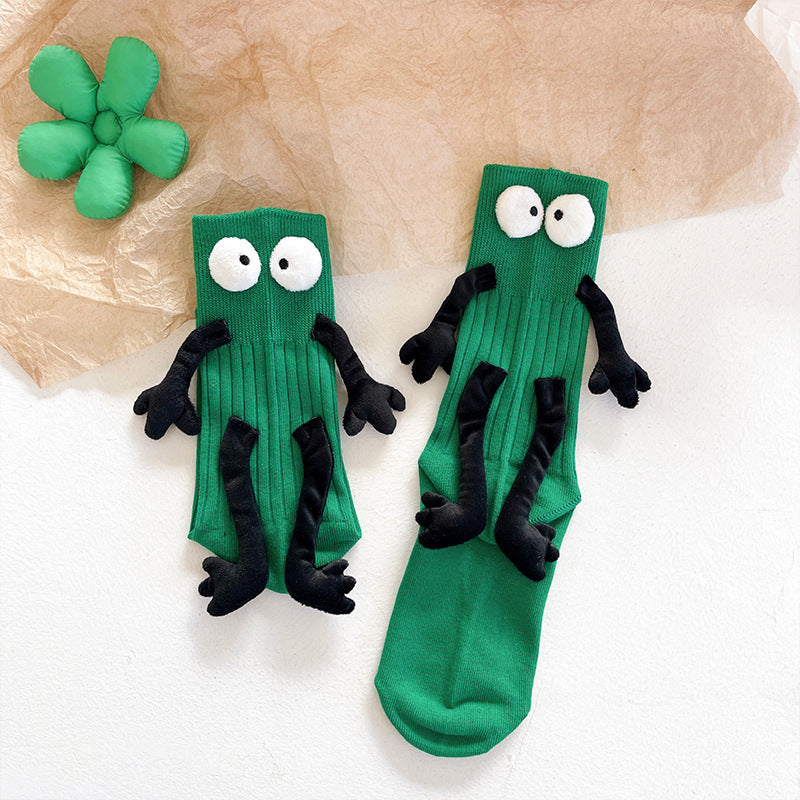 Cute Plush Doll In Tube Socks JK Is Thin Pure Cotton Pile Pile Short Boots Couple