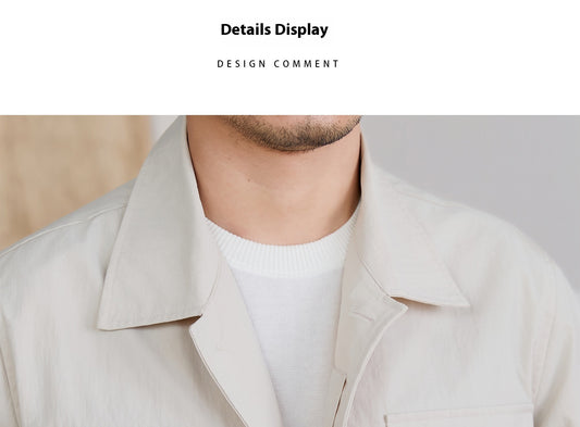Men's Fashionable Retro New Outdoor Casual Gentleman Commuter Multi-pocket Jacket