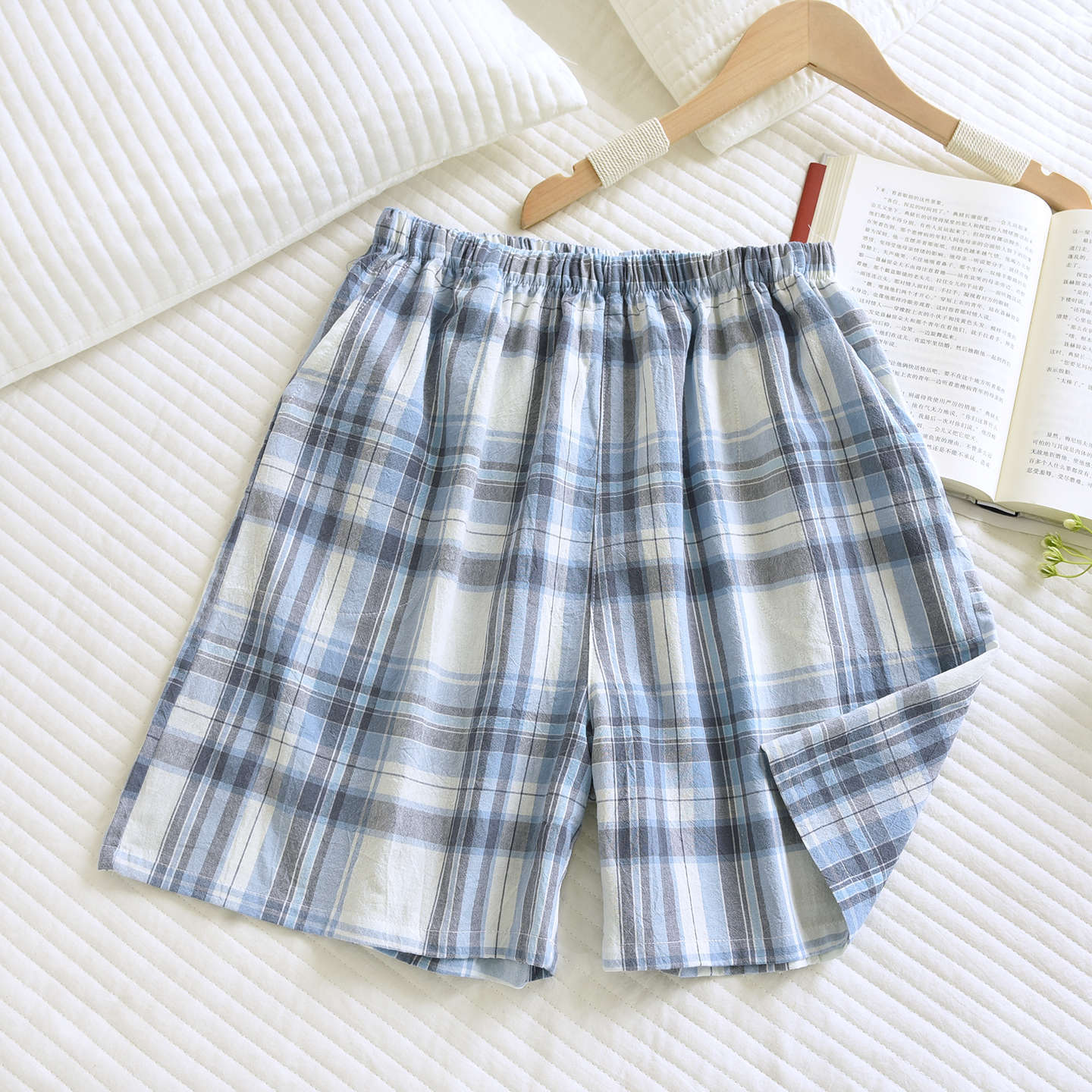 Home Sleeping Pants Pure Cotton Gauze Can Be Worn Outside Loose And Simple