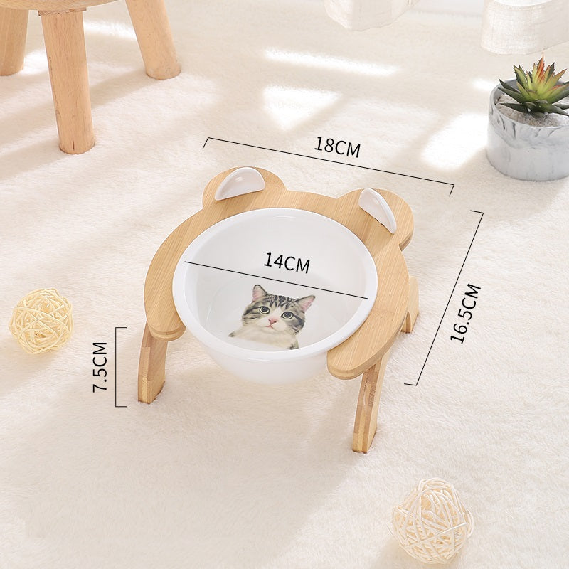 Cervical Spine Tilt Ceramic Cat Basin