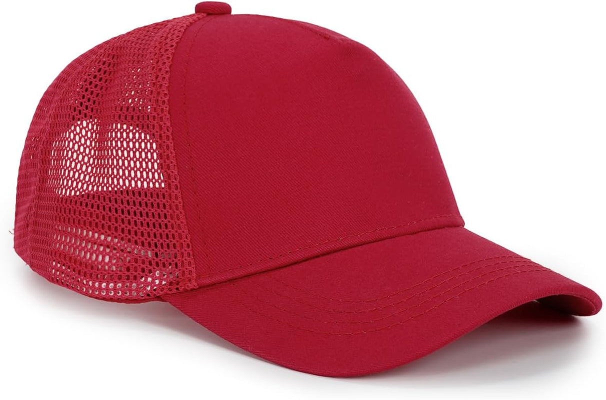 Baseball Cap for Kids-Adjustable Washed Cotton Golf Toddler Hat for Boys & Girls