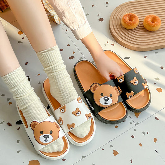 Couples Wear Non-slip Thick-soled Sandals Indoors And Outdoors