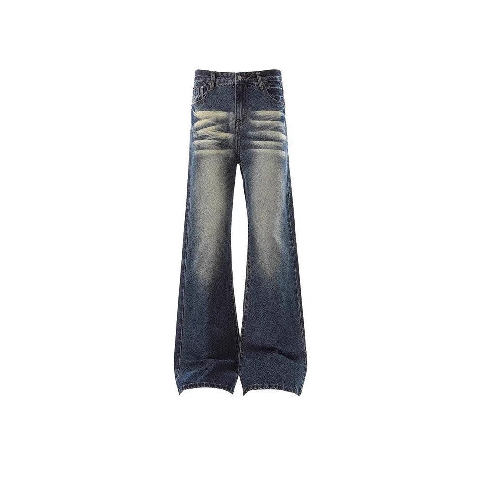 Womens Retro Flared Fashion Casual Jeans