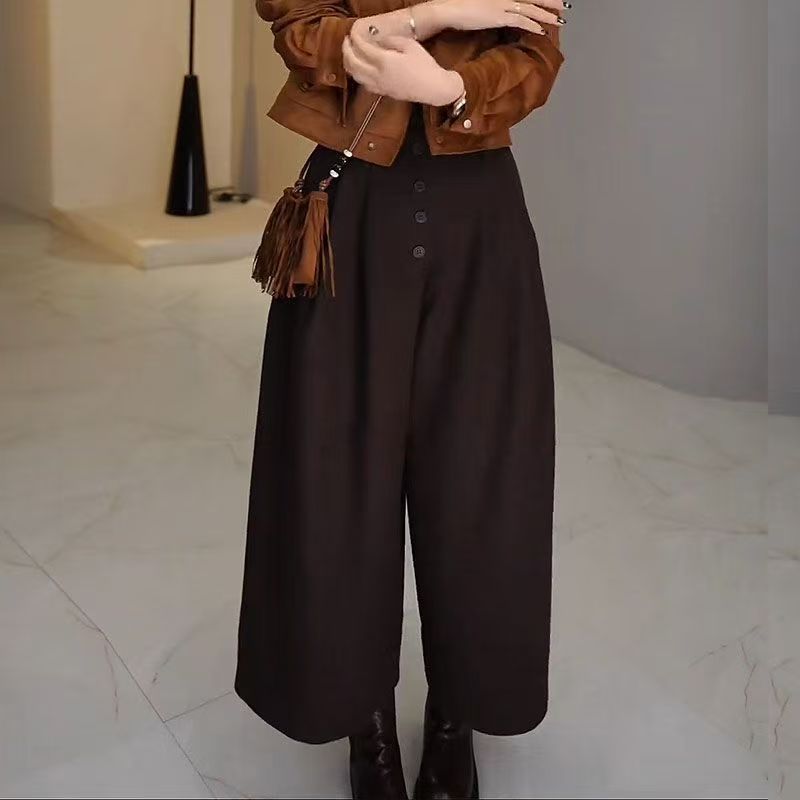 Women's Casual Loose-fit Straight-leg Pants