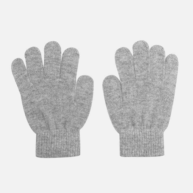 Rent Cashmere Femfingervanter til Børn Drenge og Piger