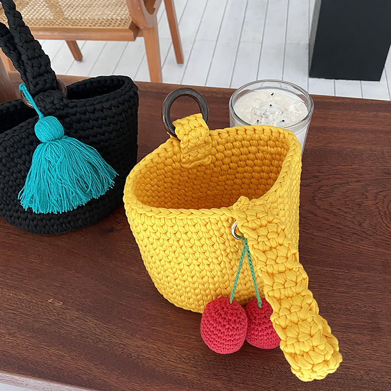 New Type Portable Women's Cloth Handbag Small Fashion