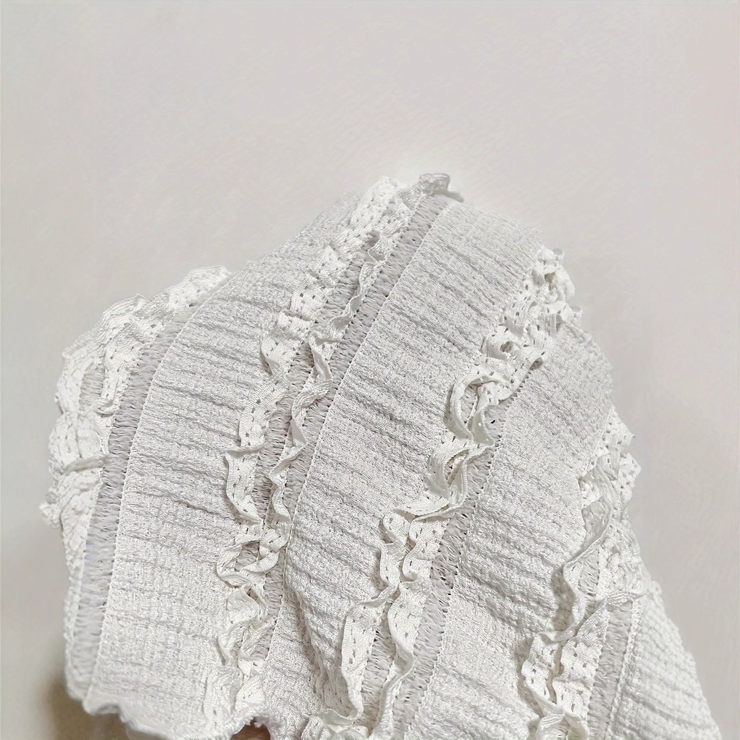 Fashionable Round-Neck Lace-Patchwork Long-Sleeve Dress