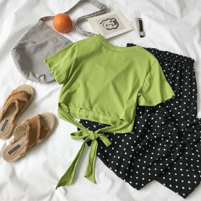 Internet-Famous Casual Two-Piece Women's Outfit