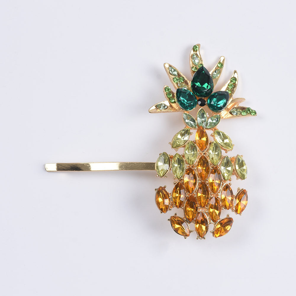 Hair  Color Pineapple Clip Three-piece Set