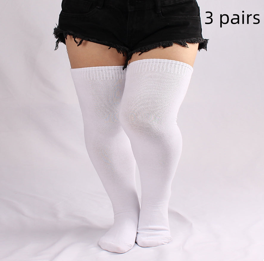 New Special Fat Ladies Knee-high Socks