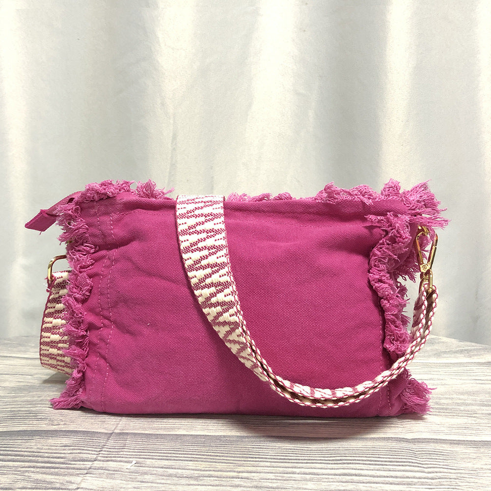 Vintage Embroidery Artistic Girls' Shoulder Bag