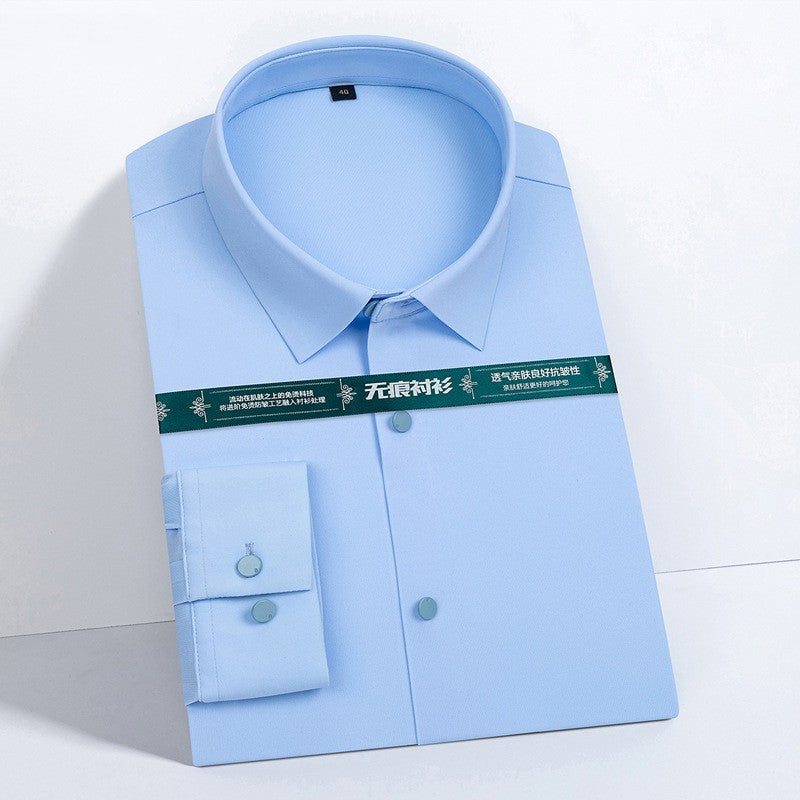 Iron-free Business Casual Shirt Men's Clothing