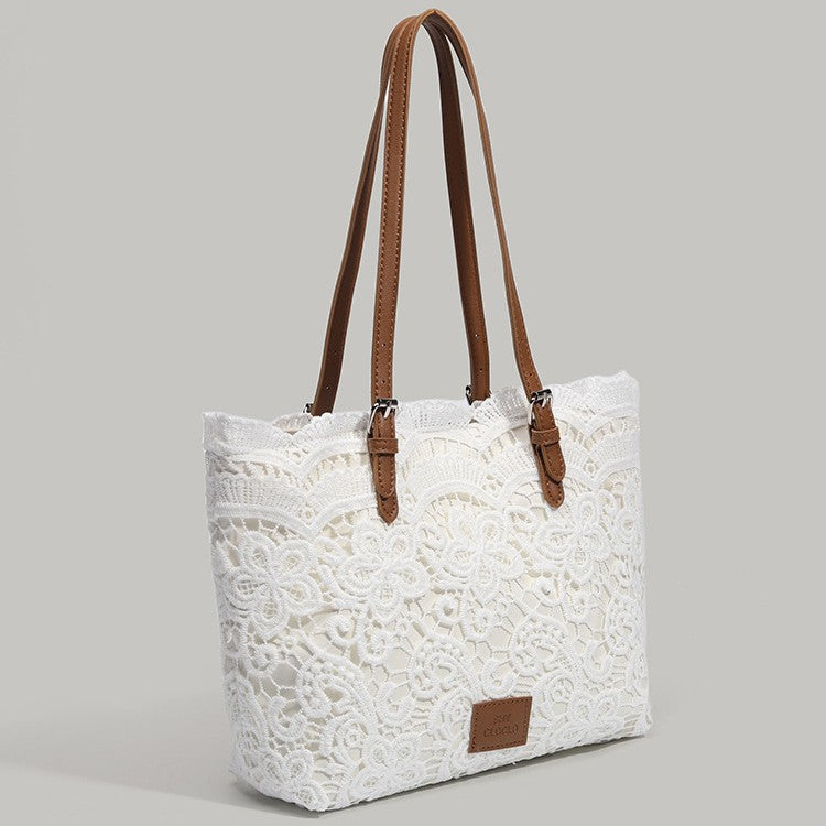 Mori Style Western Style Lace Lace Handbag
