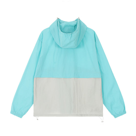 Fashion Stitching Shell Jacket Men And Women