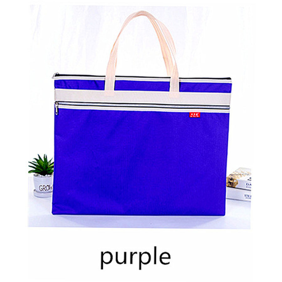 Colorful Zipper Large Capacity Art Bag