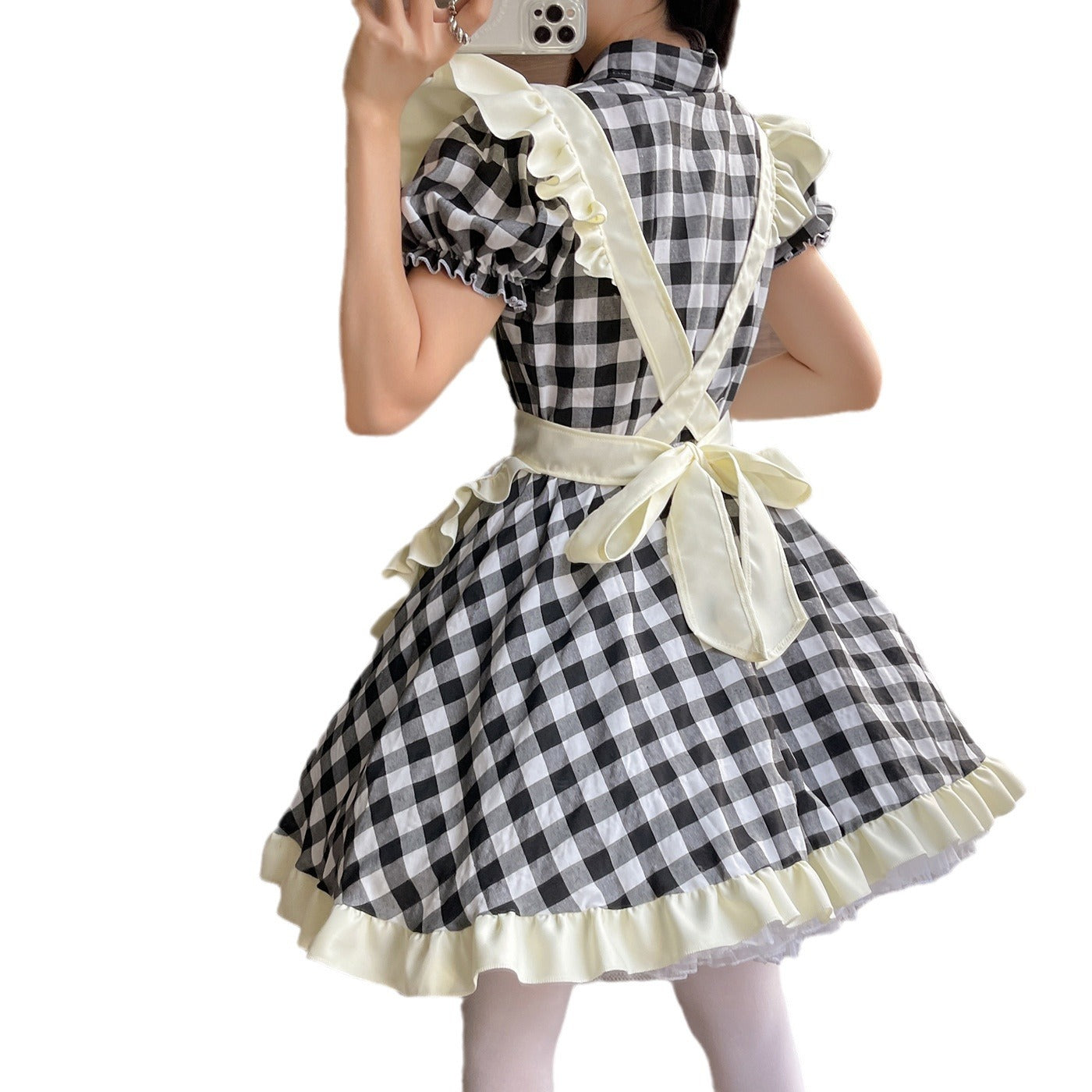 Lolita Maid Costume Cosplay Uniform Dress
