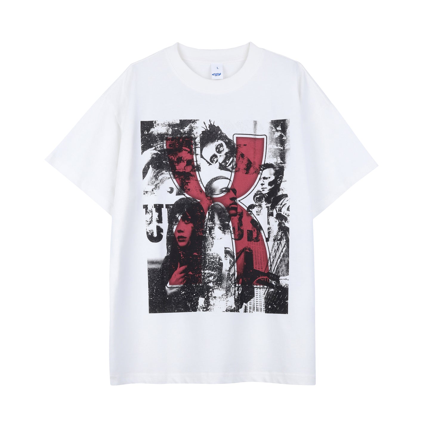 Retro City Fantasy Theme Design Short Sleeve
