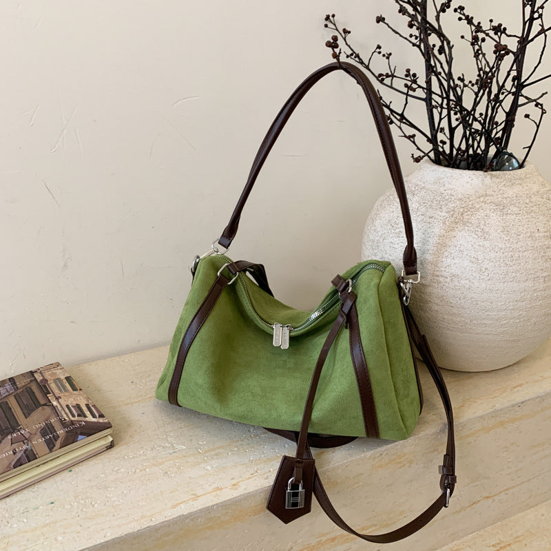 New Commuter Frosted Large Capacity Versatile Crossbody Bag