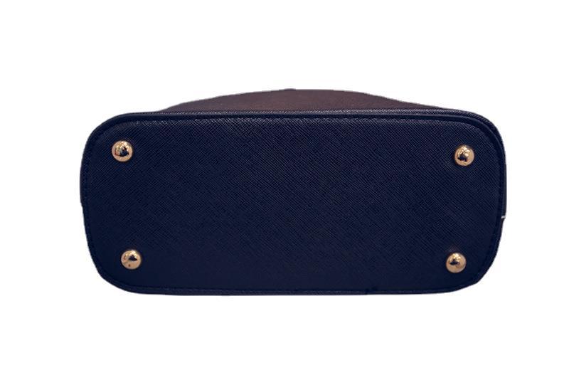 Dametaske med enkelt tandstikker-mønster, fashion crossbody skuldertaske