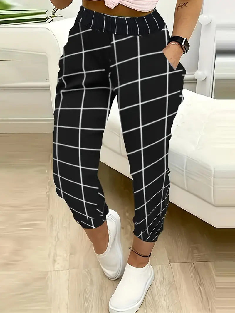 Women's Casual Trousers Lantern Ankle-tied Sports Pants