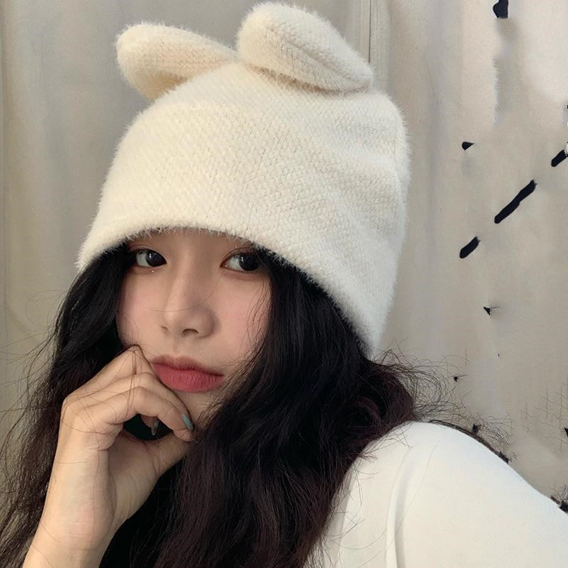 Japanese-style Cute Sweet Girl Wool Hat