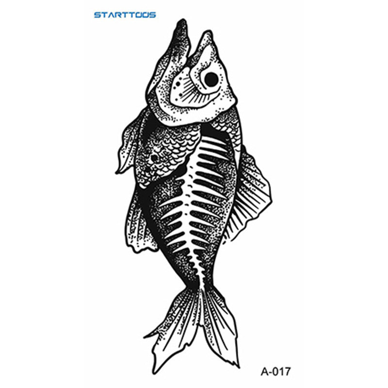 Simple Small Pattern Semi-permanent Tattoo Sticker