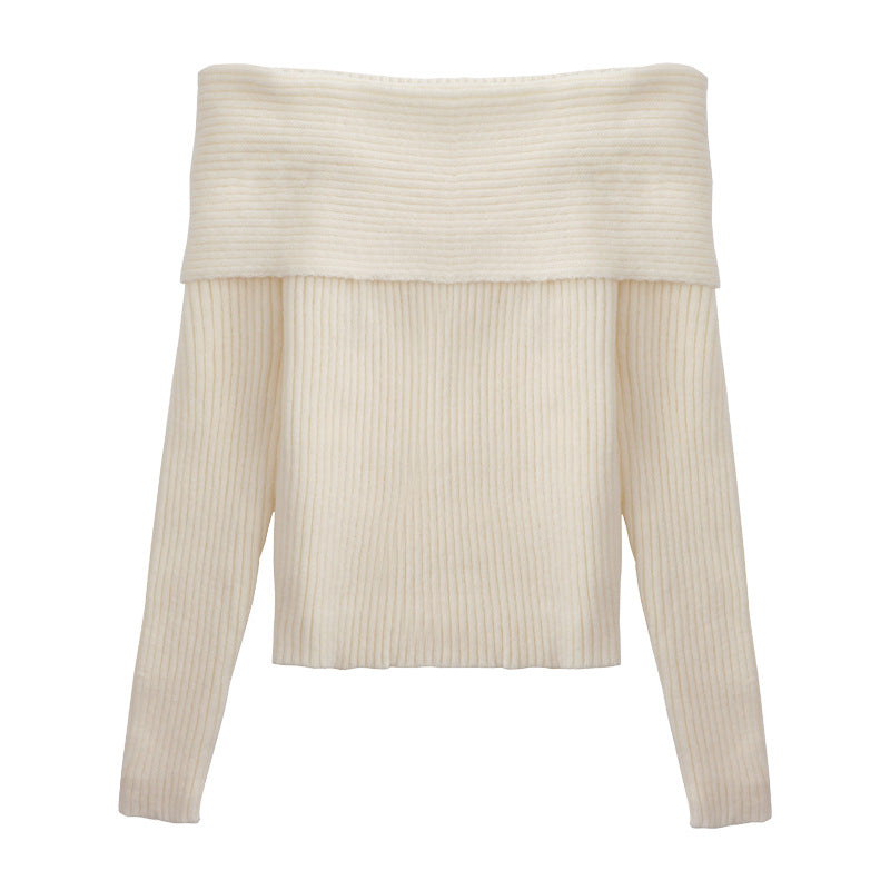 Fashionable Long Sleeves Inner Wear Knitwear Top