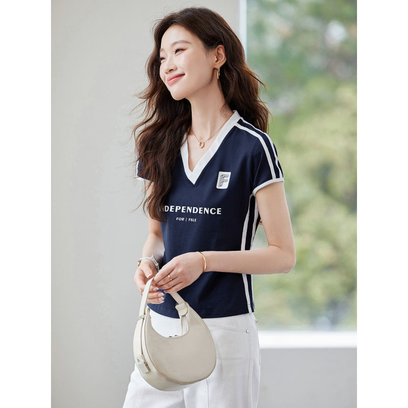 Sports Style Jersey Short Sleeve