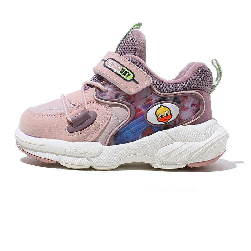 Girls Plus Cashmere Sports Cotton Shoes
