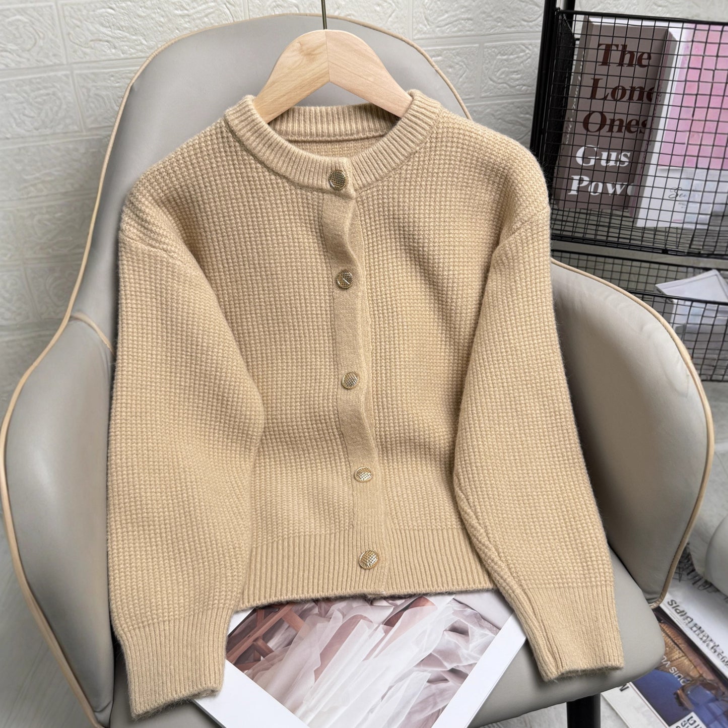 Fashion Short Women's Clothing Slim Fit Sweater