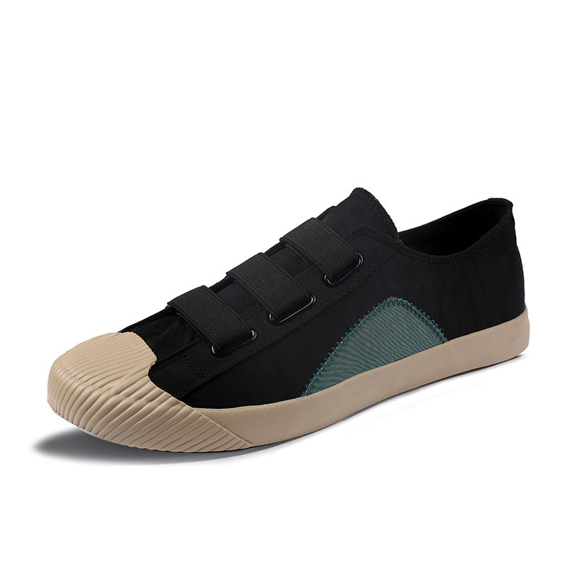 Retro Color-blocking Canvas Shoes New Trendy