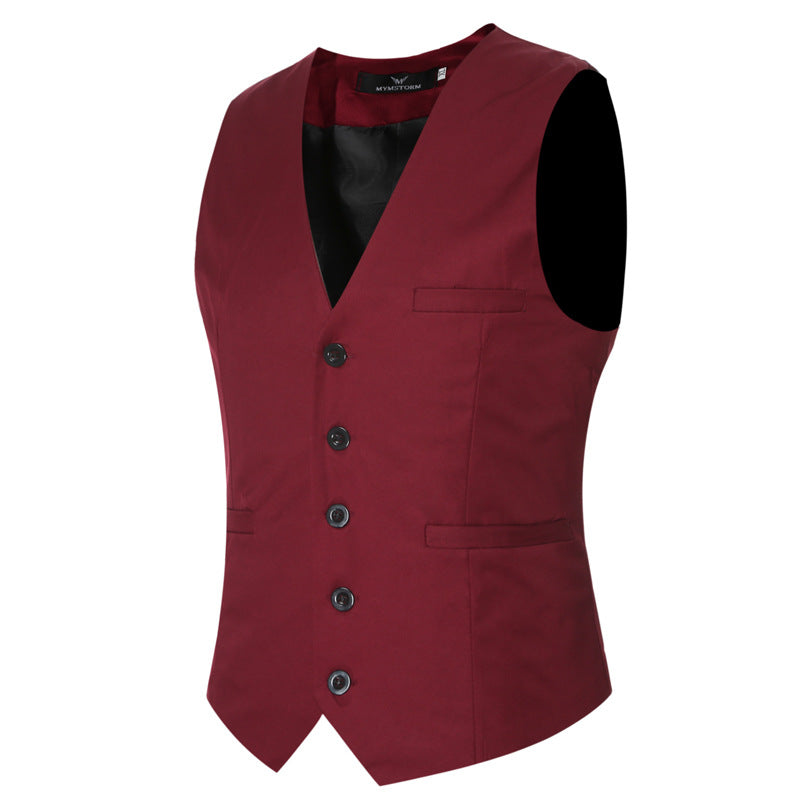 Men's Business Casual Suit Vest Men's Wedding Dresses