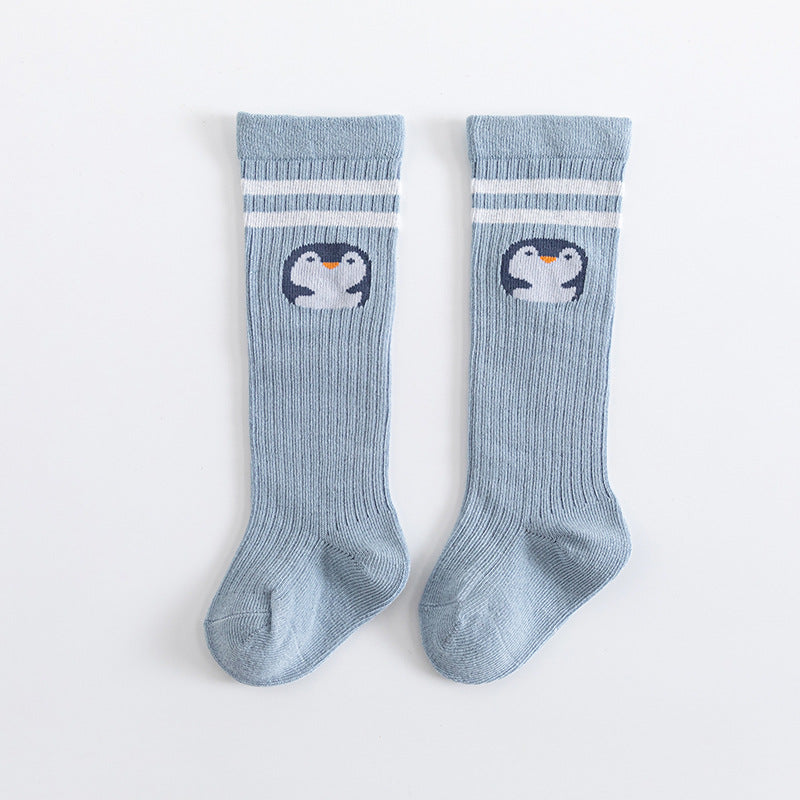 New Combed Cotton Over-the-knee Baby Socks